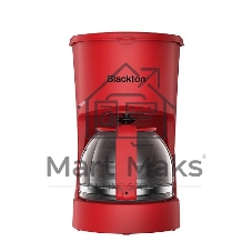 Кофеварка капельная Blackton Bt CM1111 красный, исп. кофе - молотый, 0.6 л, 650 Вт.