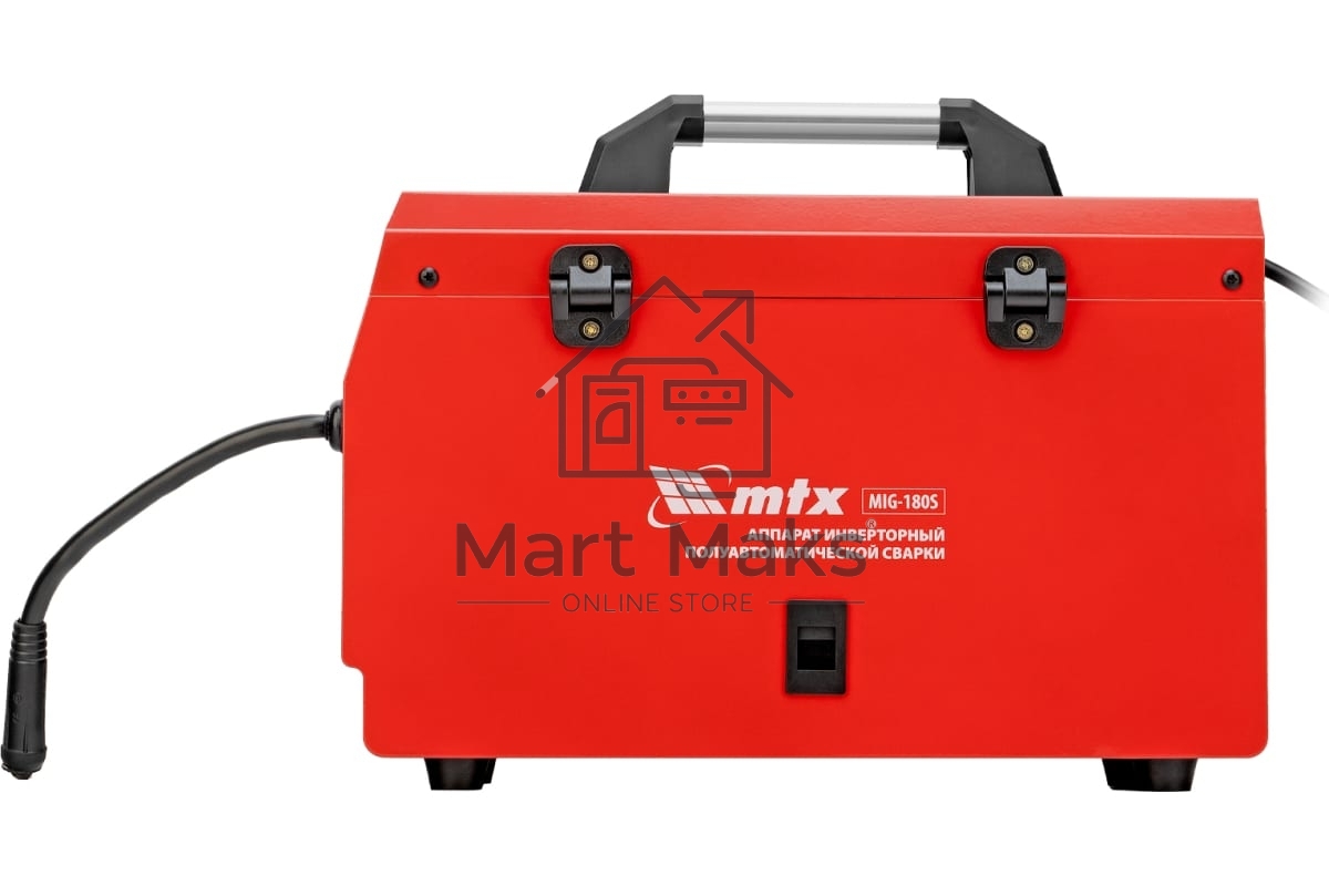 Аппарат инвертор. полуавтомат. cварки MIG-180S, 180A, ПВ 60%, катушка 5 кг MTX