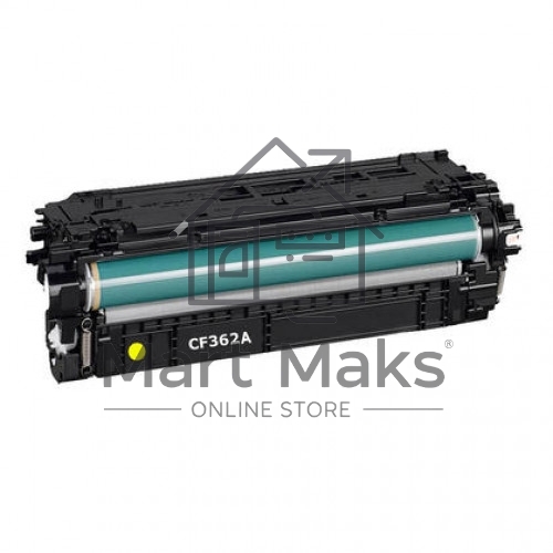 Картридж лазерный HP CF362A 508A, желтый для Color LaserJet M552/M553 5000стр.
