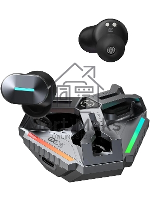 Наушники с микрофоном Edifier GX05 серый вкладыши BT в ушной раковине