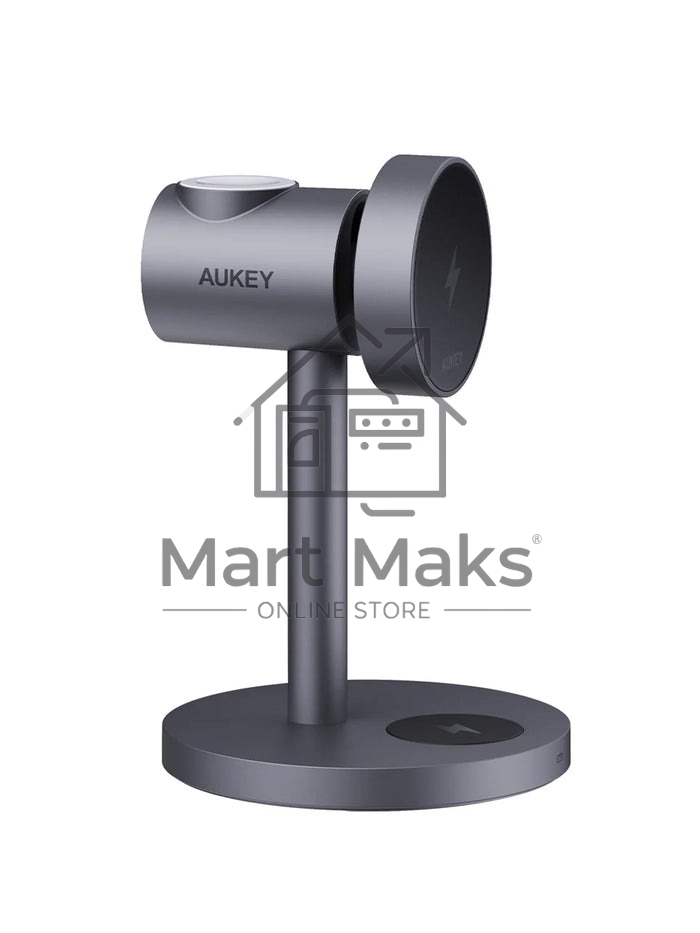 Беспроводное зарядное устройство Aukey LC-MC311 3in1 Qi2