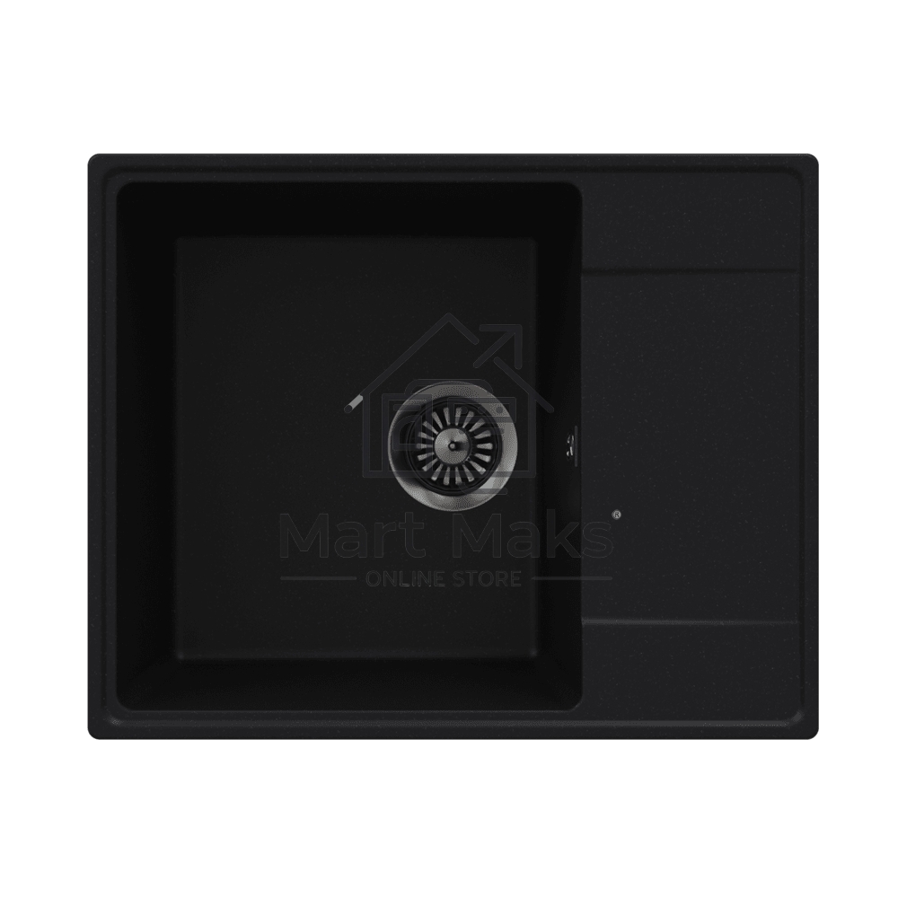 Кухонная мойка Maunfeld Lacrima 605 MFQS-605B черный