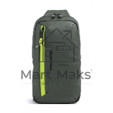 Рюкзак слинг Piquadro Corner 2.0 CA6466C2OW/VE зеленый полиэстер