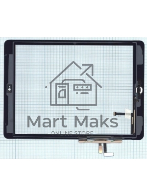 Сенсорное стекло (тачскрин) для iPad Air (A1474, A1475, A1476), белое OEM