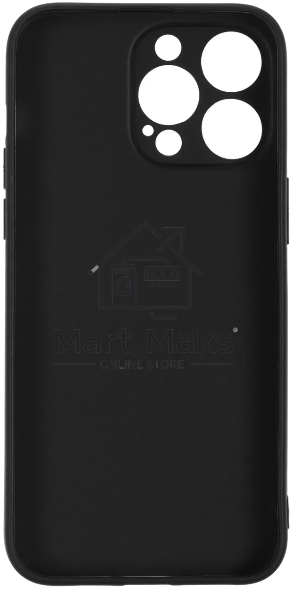 Чехол (клип-кейс) BoraSCO для Apple iPhone 15 Pro Max черный (72415)