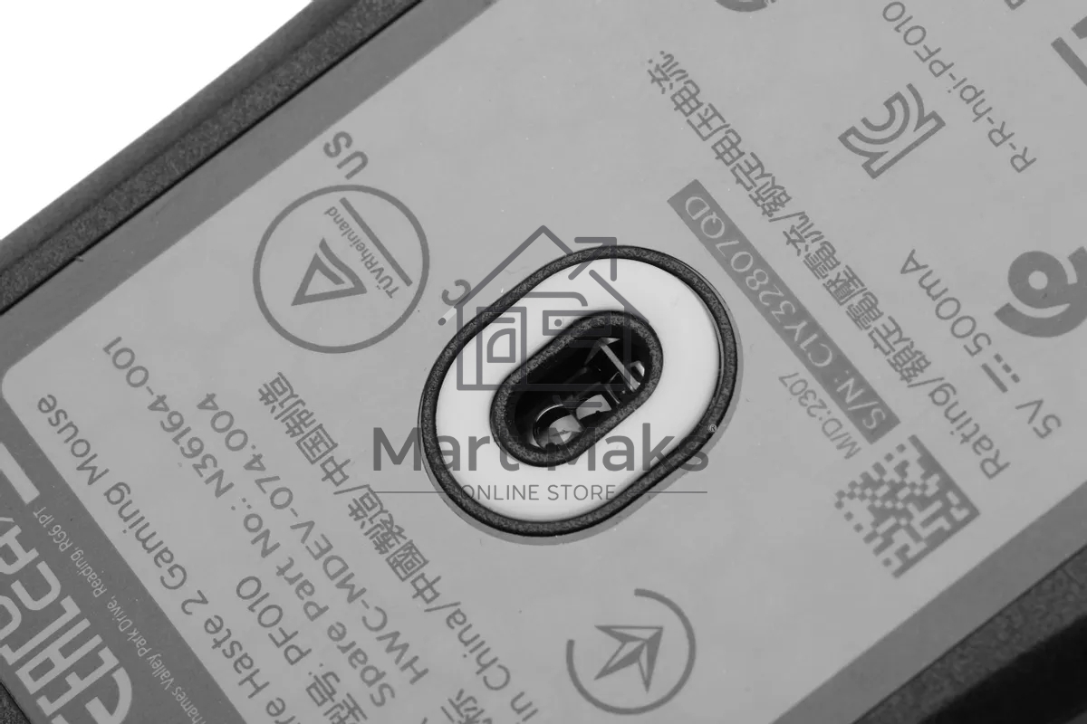 Мышь беспроводная HyperX Haste 2 черный, 26000 dpi, радиоканал, Bluetooth, USB, кнопки - 5