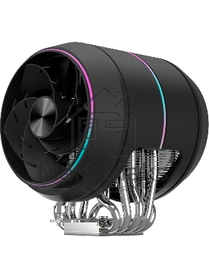 Кулер для процессора ZALMAN ZET5 черный, 5 HEAT PIPES, 4-PIN PWM, 600-2000 RPM, 30.4 DBA MAX, HYDRO BEARING, FULL SOCKET SUPPORT