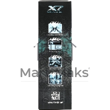 Мышь проводная A4Tech XL-750BH черный, 3600 dpi, USB, кнопки - 7