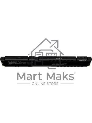 Оперативная память Kingston Fury Beast, DDR5, 32GB (1x32GB), 5600 MHz, CL40, с радиатором, чёрный