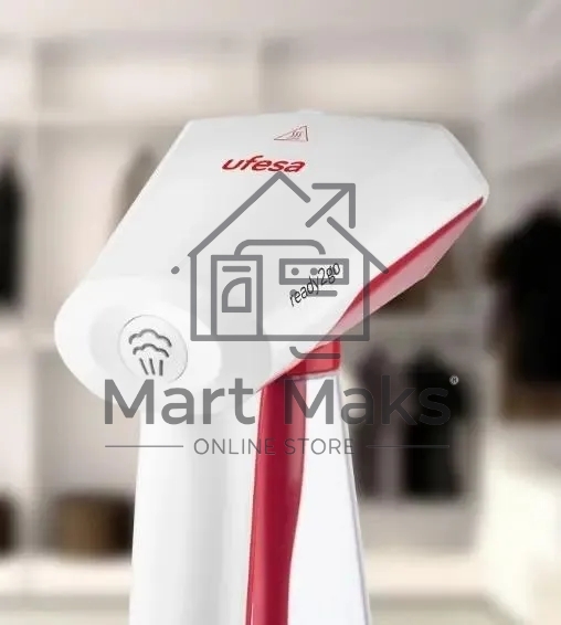 Отпариватель Ufesa GS1600 READY2GO белый/красный, 1600 Вт, 30 г/мин, 200 мл