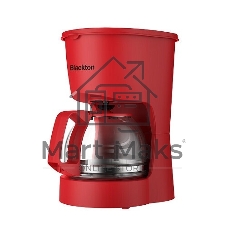 Кофеварка капельная Blackton Bt CM1111 красный, исп. кофе - молотый, 0.6 л, 650 Вт.