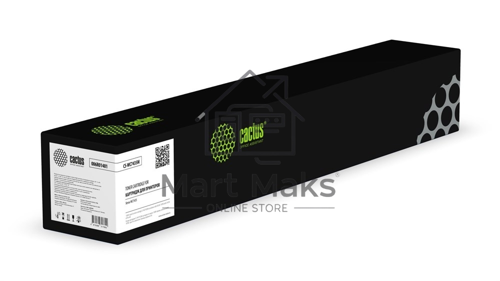 Картридж лазерный Cactus CS-WC7435M 006R01401 пурпурный (15000стр.) для Xerox WC7435