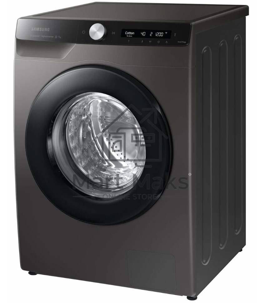 Стиральная машина Samsung WW80AG6S28AX/LD серая, загрузка фронтальная 8кг, 1200 об/мин., класс: A