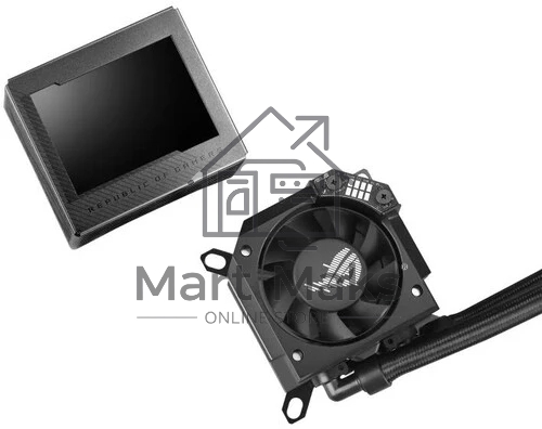 Жидкостная система охлаждения ASUS ROG RYUJIN III 360 90RC00L0-M0UAY0 черный 120мм алюминий+медь 2000rpm 30db 4-pin