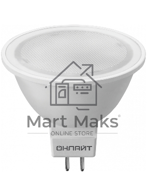 Лампа светодиодная ОНЛАЙТ 71640 OLL-MR16-7-230-3K-GU5.3