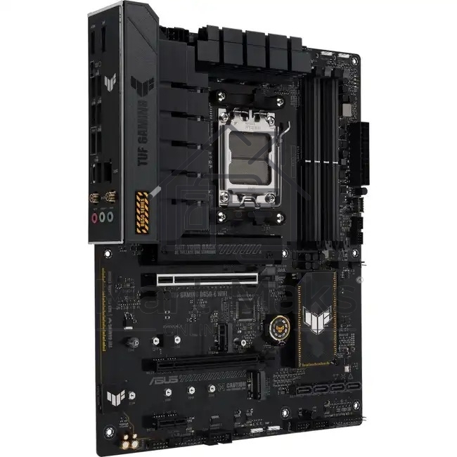 Материнская плата ASUS TUF GAMING B650E-PLUS WIFI, AM5, AMD B650, 4xDDR5, 4xSATA, 3xM.2, 1xPCIe 5.0 x16, 1xPCIe 4.0 x4, 2xPCIe 4.0 x1, 1xDisplayPort, 1xHDMI, 1x2.5Gb LAN, Wi-Fi 6E, Bluetooth 5.3, 1xUSB-C 20Gbps, 3xUSB-A 10Gbps, 6xUSB-A 2.0, 5x3.5 мм, 7.1,