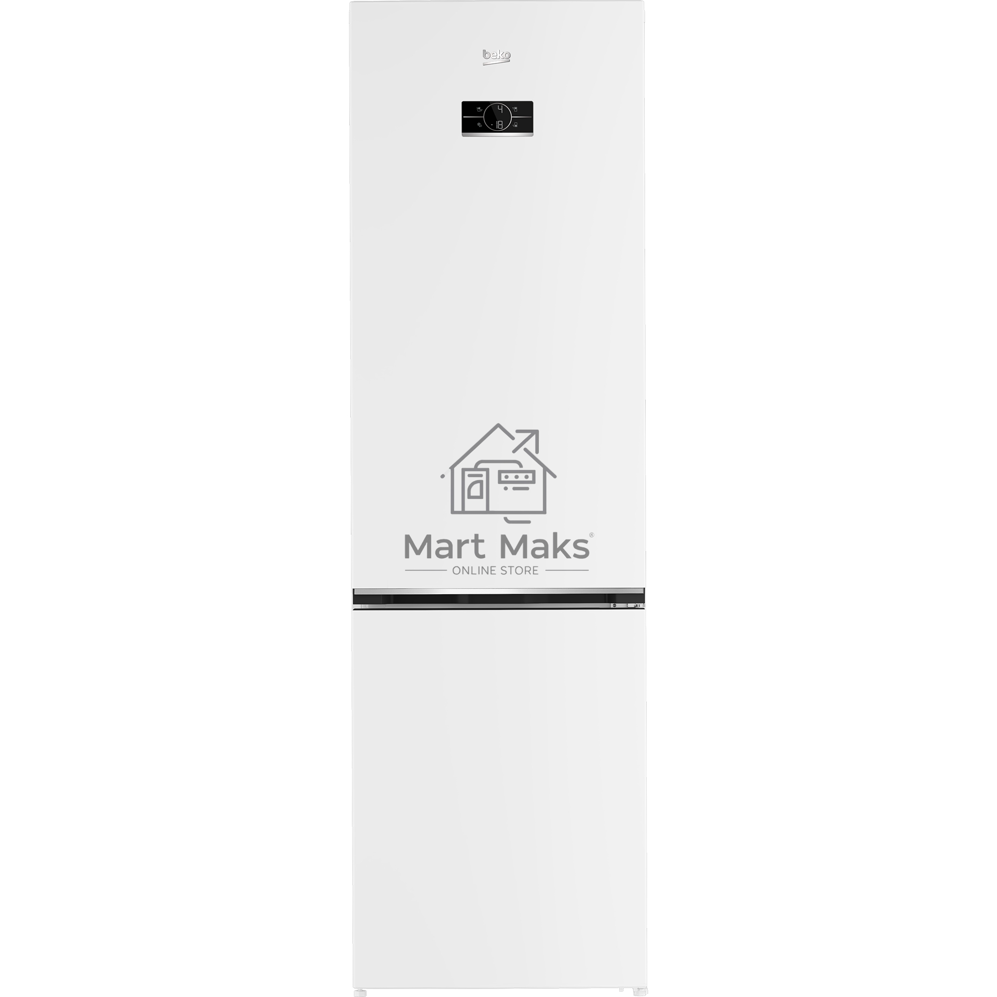Холодильник Beko B3R0CNK402HW белый двухкамерный 257/100л морозилка снизу, No Frost