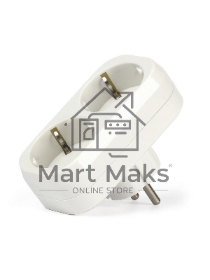 Разветвитель Smartbuy (SBE-16-A02-2z) 2 гнезда белый