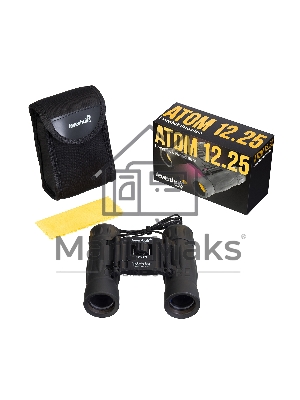 Бинокль Levenhuk Atom 12x25 12крат объективы25мм