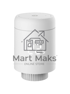 Умный терморегулятор Яндекс для радиатора, работает с Алисой, Zigbee, YNDX-00518