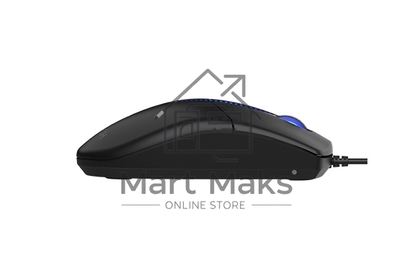 Мышь проводная A4Tech N-530S черный, 1200 dpi, USB, кнопки - 3