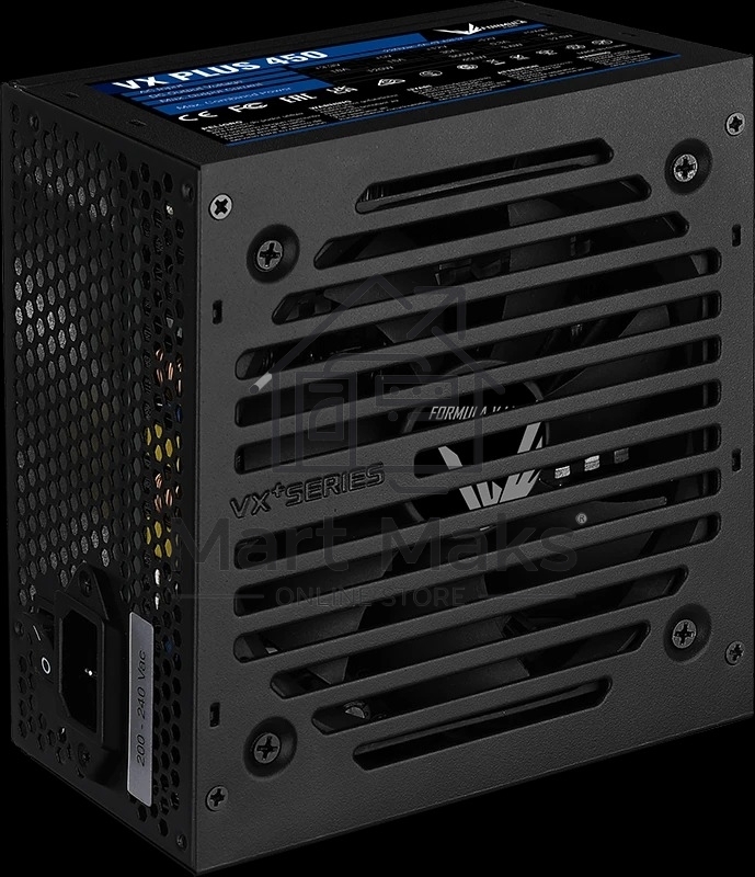 Блок питания Aerocool / Formula VX-450 PLUS, 450Вт, 120мм, черный