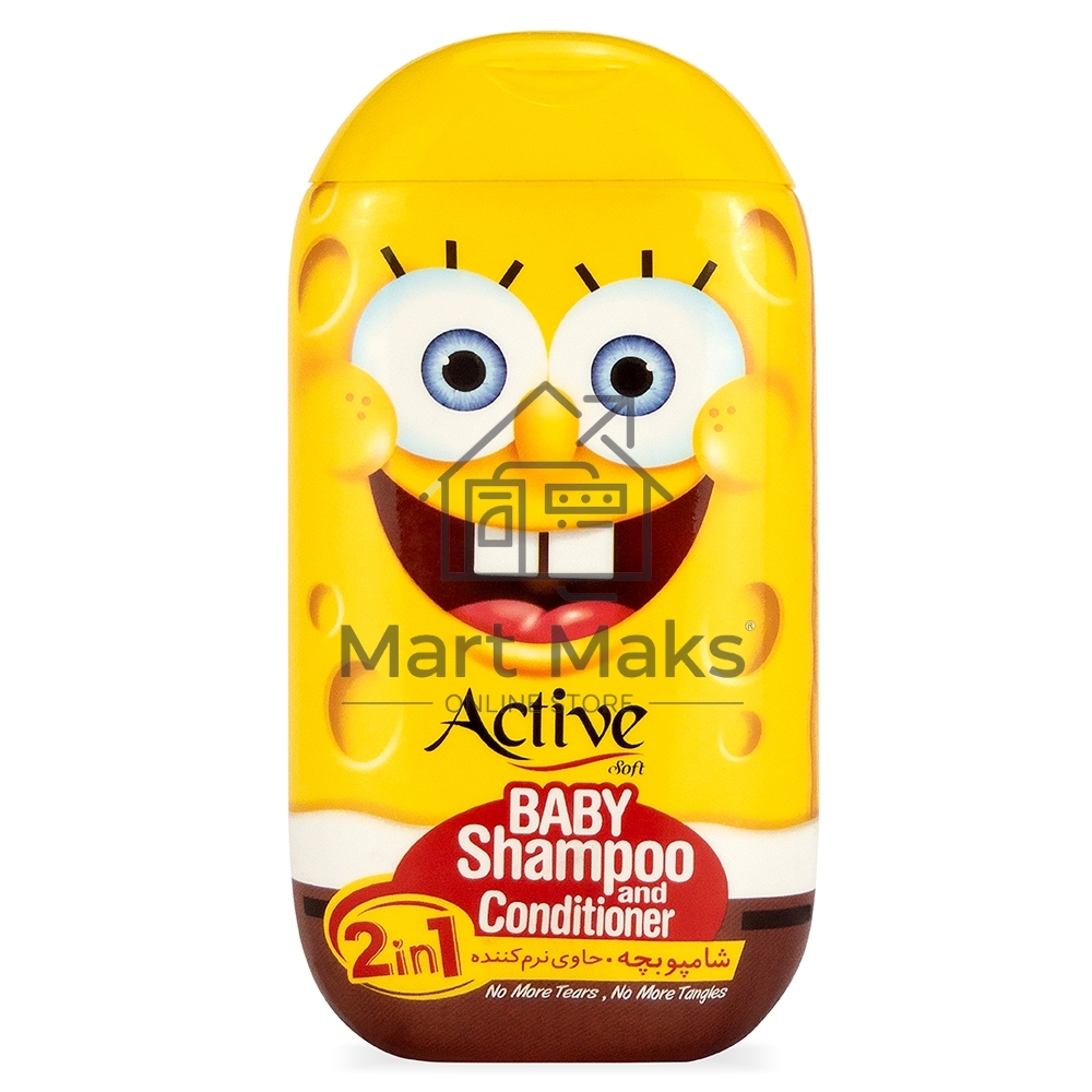 Детский шампунь и кондиционер 2в1 Active 