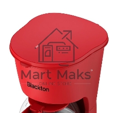 Кофеварка капельная Blackton Bt CM1111 красный, исп. кофе - молотый, 0.6 л, 650 Вт.