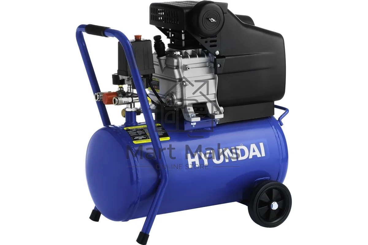 Компрессор поршневой Hyundai HYC 2324 масляный 230л/мин 24л 1500Вт