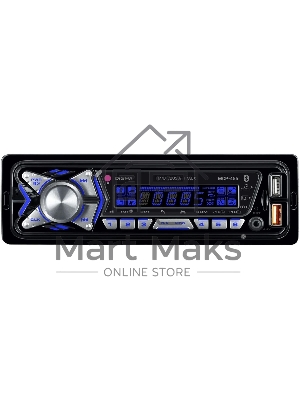 Автомагнитола Digma MCP-455 1DIN 4x50Вт v5.0 USB 2.0 AUX 4 ПДУ