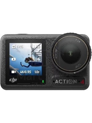 Экшн-камера Dji Osmo Action 4 Adventure Combo 1xCMOS 12Mpix серый/черный