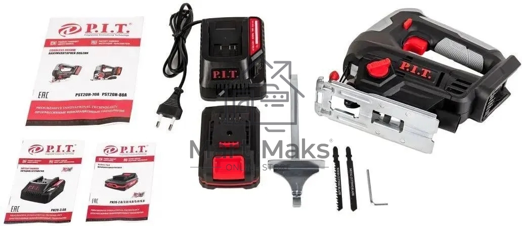Лобзик электрический P.I.T. PST20H-70A/1 2400ходов/мин от аккумулятора