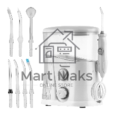 Ирригатор Galaxy Line GL 5001 белый, от сети, 1000 мл, 10 режимов