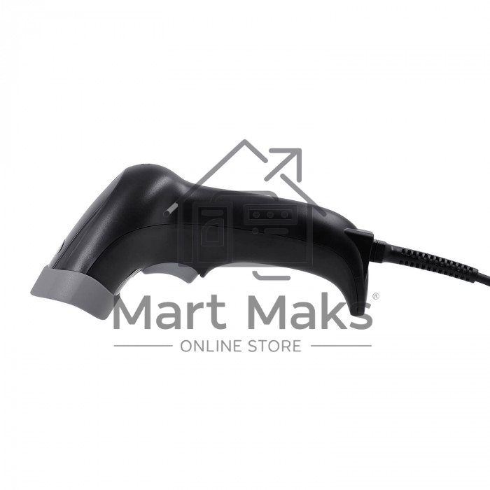 Сканер штрих-кода ручной Mertech 1300GS (4877) 3m 2D имидж, проводной, 100 скан/сек, USB / RS-232 (опционально), черный