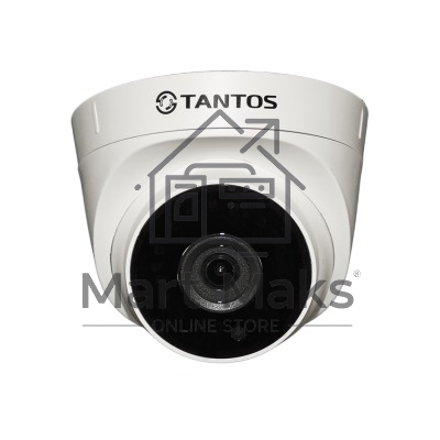 Камера видеонаблюдения IP Tantos TSi-Eeco25F 3.6-3.6мм цв. корп.:белый/черный (00-00122955)