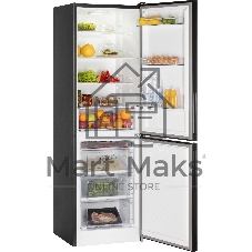 Холодильник Nordfrost NRG 162NF DTM темный титан двухкамерный 205/105л морозилка снизу, No Frost