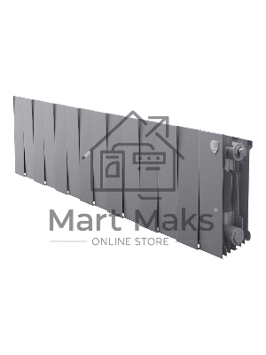 Радиатор биметаллический Royal Thermo PianoForte 200 Серебристый - 14 секц.