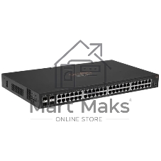 Коммутатор HPE Aruba Networking CX 6000 48G 4SFP (R8N86B), 48×1 Гбит/с + 4×1 Гбит/с SFP Uplink, управляемый