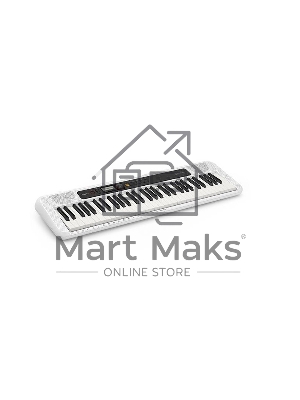 Синтезатор Casio CT-S200WE - 61 клавиша, цвет белый