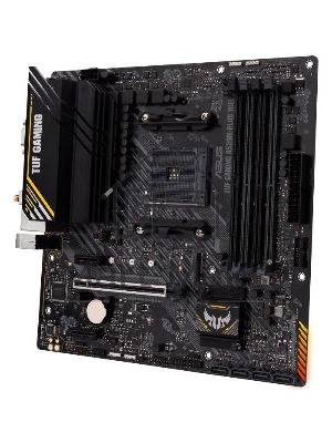 Материнская плата ASUS TUF GAMING A520M-PLUS WIFI, AM4, AMD A520, 4xDDR4, 4xSATA, 1xM.2, 1xPCIe 3.0 x16, 2xPCIe x1, 1xVGA, 1xHDMI, 1xDP, 1x 1Gb LAN, 2xUSB-A 3.2 Gen 1, 2xUSB-A 2.0, 3x3.5 мм, 7.1, mATX