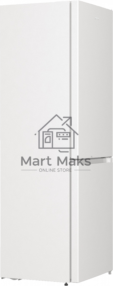 Холодильник Gorenje NRK619EEW4 белый двухкамерный 203/99л морозилка снизу, No Frost
