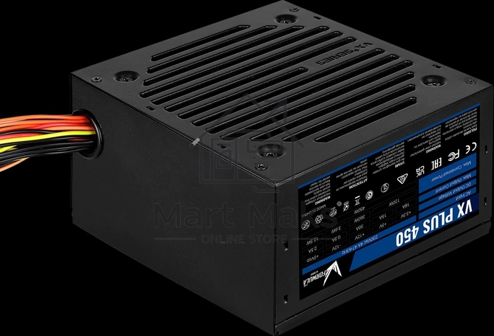 Блок питания Aerocool / Formula VX-450 PLUS, 450Вт, 120мм, черный
