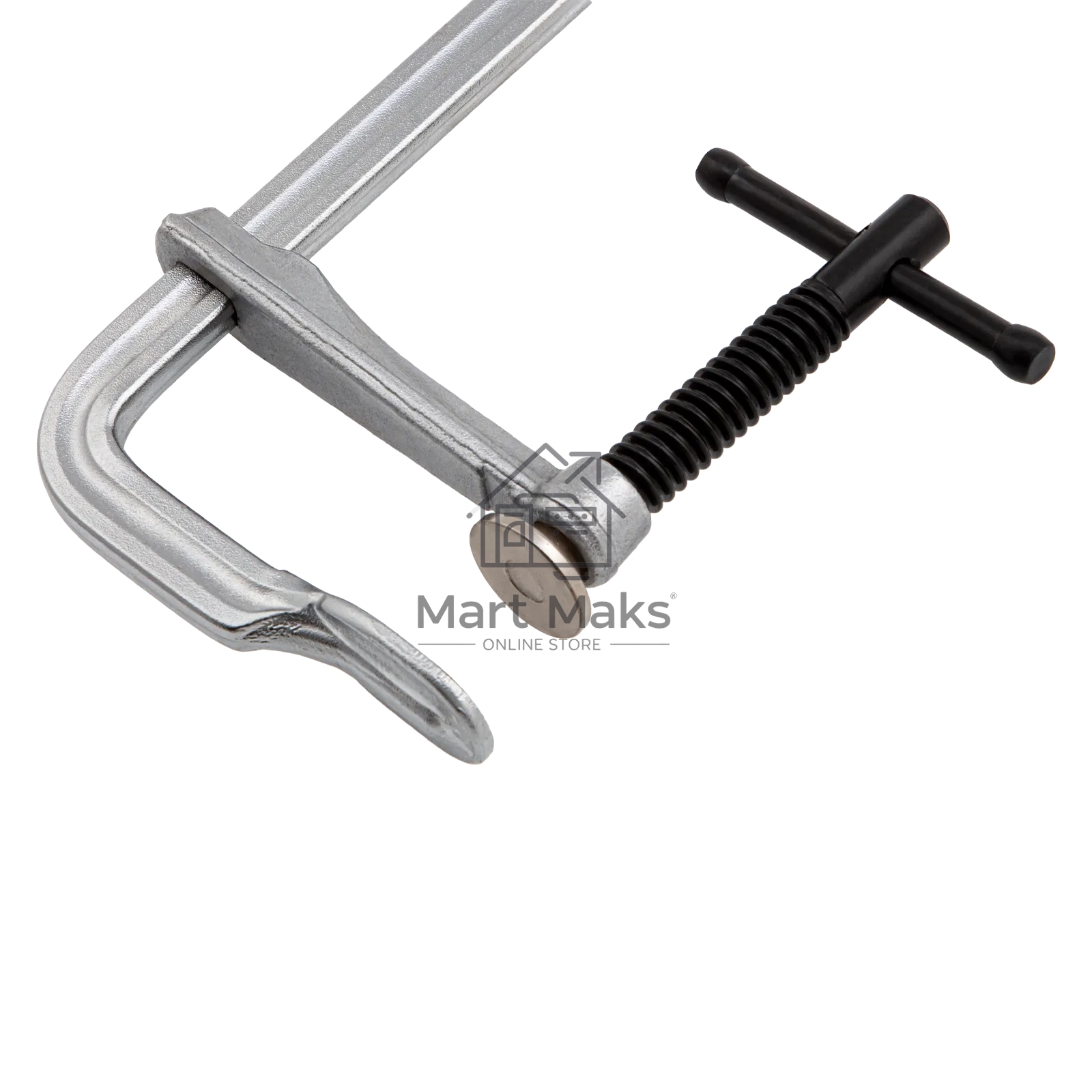 Струбцина Denzel F-образная, 80x150 мм, кованая