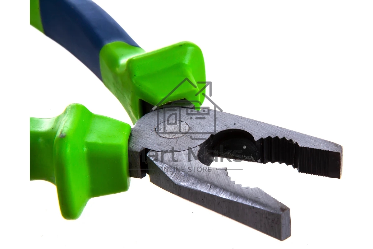 Плоскогубцы комбинированные Сибртех 17052 200 мм, двухкомпонентные рукоятки