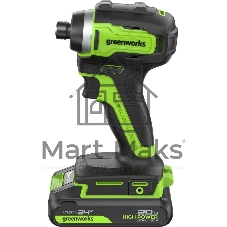Винтоверт Greenworks ID3170 аккум. патрон:шестигр.1/4
