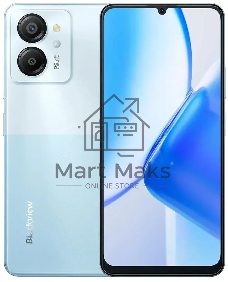 Смартфон Blackview Color 8, 8/256Gb, голубой