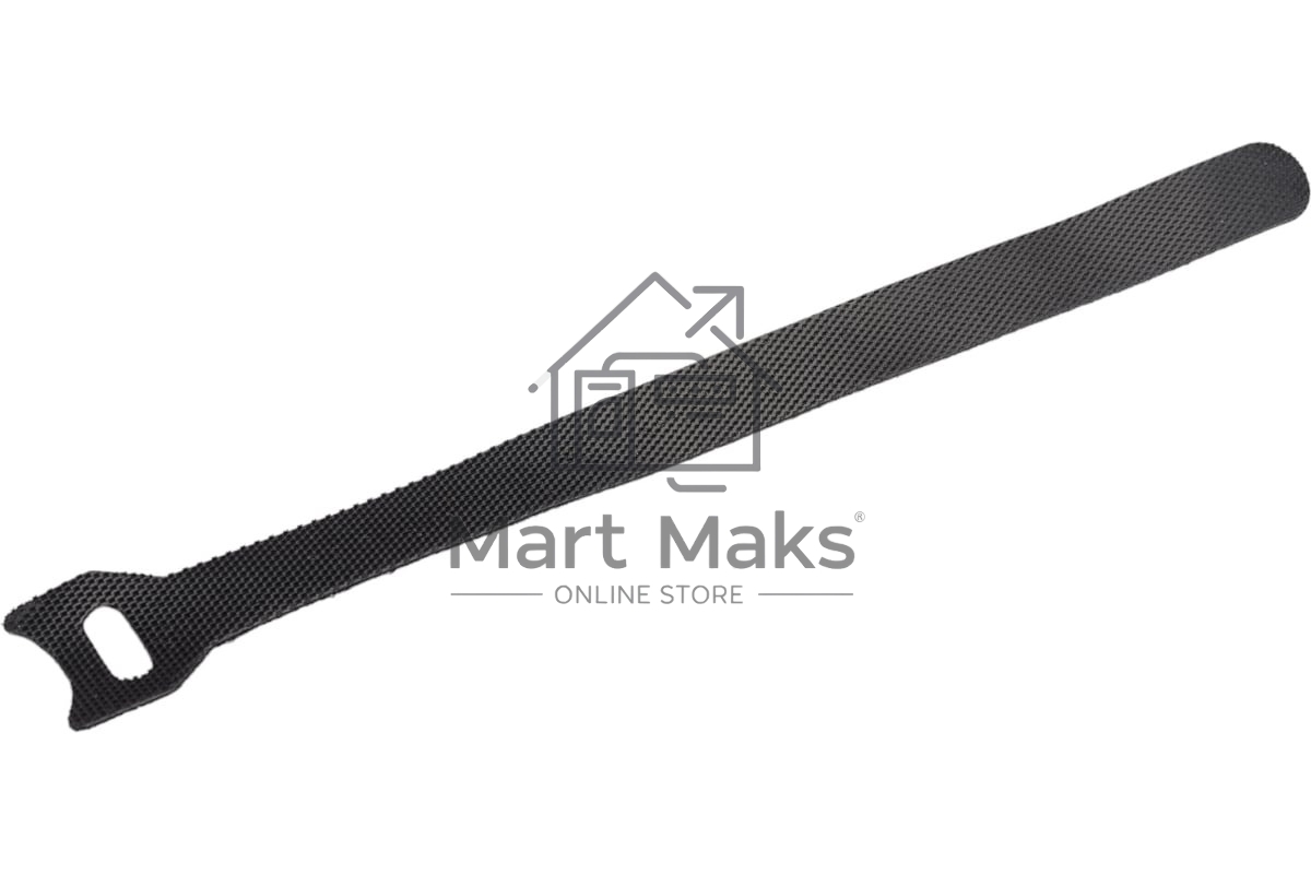 Хомут-липучка LANMASTER LAN-VCM180-BK, 180мм, 20шт, черный