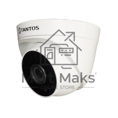Камера видеонаблюдения IP Tantos TSi-Eeco25F 3.6-3.6мм цв. корп.:белый/черный (00-00122955)