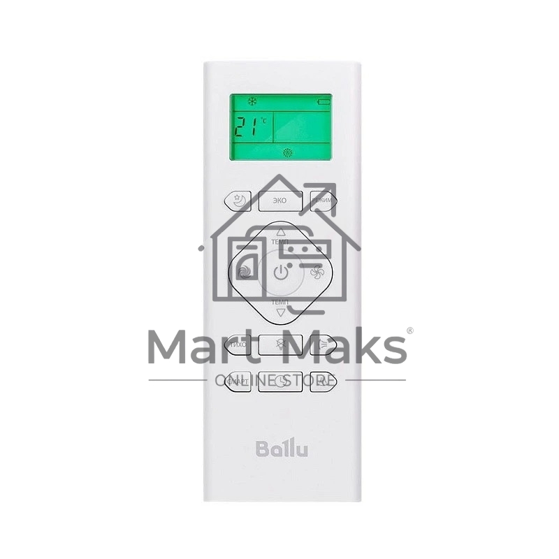 Блок внутренний сплит-системы Ballu iGreen Pro DC BSAGI/in-18HN8_V4 инвертор, 19280 BTU, 57 м², 30.5 дБ, охлаждение, обогрев, осушение, белый