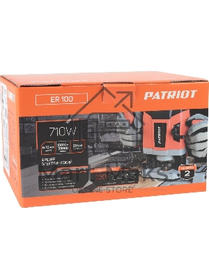Фрезер электрический Patriot ER 100, 710 Вт, цанги 6/10 мм
